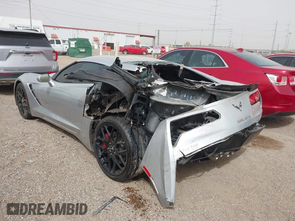 2017 Chevrolet Corvette 3LT z VIN 1G1YF2D75H5107508, wystawiony jako IAAI lot #41841970 z przebiegiem 107 296 mil mil oraz . Historia ofert i sprzedaży dostępna na DreamBid. Obrazek 6.