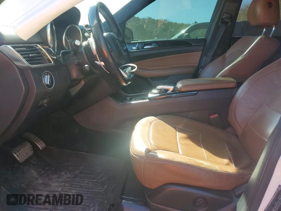 2017 Mercedes-Benz GLE 63 S AMG with VIN 4JGDA7FB6HA831231, listed as a Copart auction lot 76630384 with 98,655 mi miles and Salvage title. Bid and sale history available at DreamBid. Image 7.