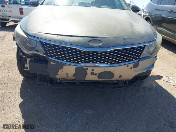 2016 Kia Optima EX with VIN 5XXGU4L35GG076578, listed as a IAAI auction lot 41770838 with 75,918 mi miles. Bid and sale history available at carsss.com. Image 6.
