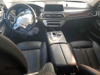 2017 BMW 7 Series 740e xDrive iPerformance with VIN WBA7J2C32HG497792, listed as a Copart auction lot 75566654 with 0 mi miles and Clean Title. Bid and sale history available at carsss.com. Image 8.