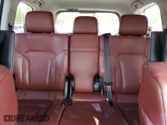 2016 Lexus LX 570 with VIN JTJHY7AX3G4191641, listed as a Copart auction lot 52580875 with 122,950 mi miles and Salvage Title. Bid and sale history available at DreamBid. Image 10.