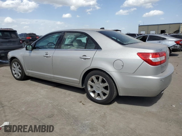 2008 Lincoln MKZ with VIN 3LNHM26T98R655480, listed as a Copart auction lot 49313205 with 68,106 mi miles and Salvage Title. Bid and sale history available at carsss.com. Image 2.