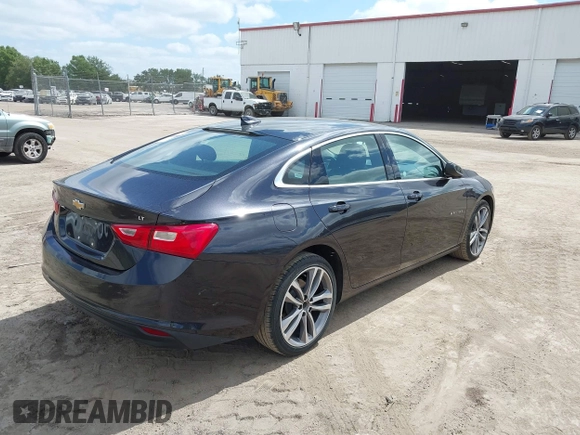 2023 Chevrolet Malibu LT with VIN 1G1ZD5ST0PF182489, listed as a IAAI auction lot 42170455 with 56,373 mi miles and . Bid and sale history available at DreamBid. Image 4.