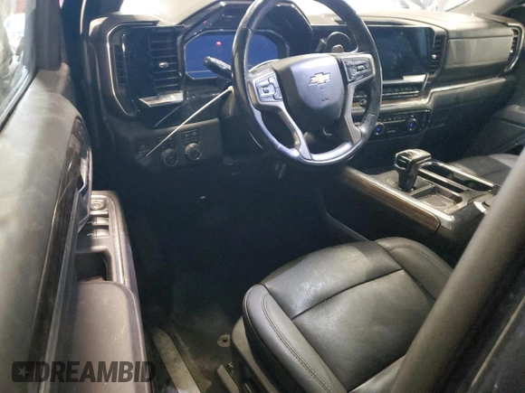 2023 Chevrolet Silverado 1500 LT with VIN 1GCUDDE83PZ320804, listed as a Copart auction lot 87055144 with 62,855 mi miles and Salvage Title. Bid and sale history available at carsss.com. Image 8.