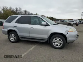 2001 Acura MDX Touring Pkg with VIN 2HNYD18601H542583, listed as a Copart auction lot 75733004 with 192,339 mi miles and Salvage Title. Bid and sale history available at carsss.com. Image 4.