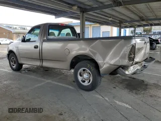 2002 Ford F-150 XL with VIN 1FTRF17W62NB40159, listed as a Copart auction lot 49010765 with 166,719 mi miles and Salvage Title. Bid and sale history available at carsss.com. Image 2.