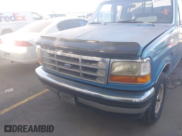 1993 Ford F-150 with VIN 1FTEX14N8PKA79445, listed as a IAAI auction lot 42403890 with 205,198 mi miles and . Bid and sale history available at DreamBid. Image 6.