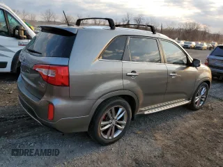 2014 Kia Sorento SX with VIN 5XYKWDA74EG447930, listed as a Copart auction lot 49012765 with 100,322 mi miles and Clean Title. Bid and sale history available at carsss.com. Image 3.