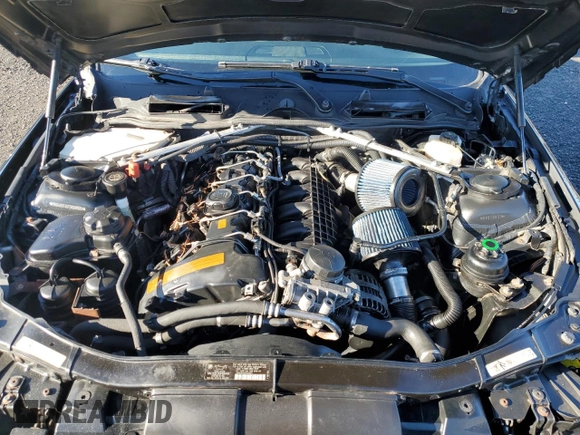 2007 BMW 3 Series 335i with VIN WBAWB73517P023029, listed as a Copart auction lot 85694814 with 86,360 mi miles and Salvage Title. Bid and sale history available at DreamBid. Image 12.