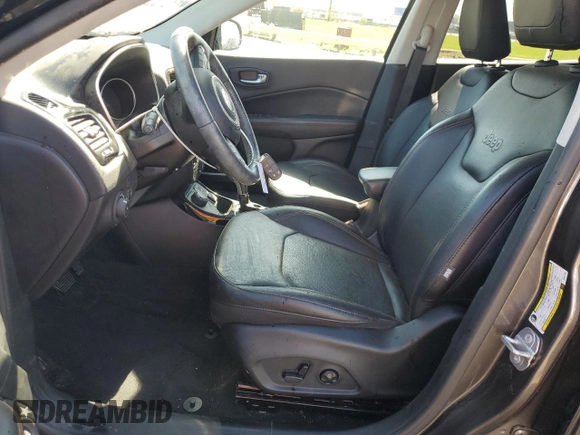 2019 Jeep Compass Limited with VIN 3C4NJDCB5KT641769, listed as a Copart auction lot 55790635 with 16,055 mi miles and Clean title. Bid and sale history available at DreamBid. Image 7.