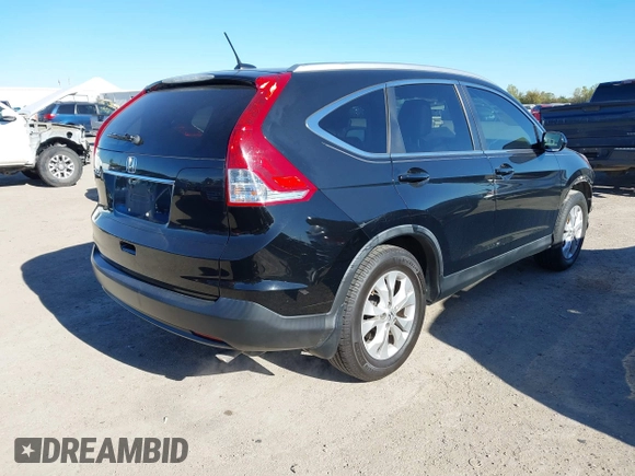 2013 Honda CR-V EX-L with VIN 5J6RM3H7XDL006496, listed as a IAAI auction lot 40938274 with 153,165 mi miles and . Bid and sale history available at DreamBid. Image 4.