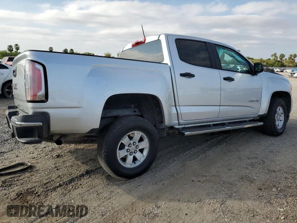 2016 GMC Canyon 2WD with VIN 1GTG5BE31G1383286, listed as a Copart auction lot 82579034 with 106,479 mi miles and Salvage Title. Bid and sale history available at carsss.com. Image 3.
