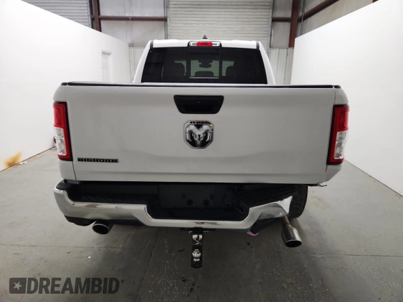 2023 Ram 1500 Big Horn with VIN 1C6RREFT3PN600320, listed as a Copart auction lot 60050845 with 51,734 mi miles and Non repairable. Bid and sale history available at DreamBid. Image 6.