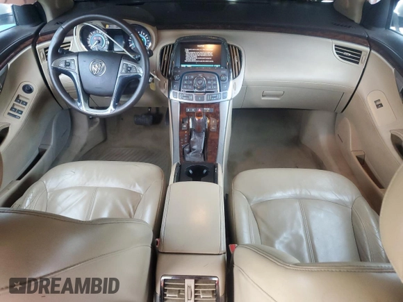 2010 Buick LaCrosse CXL with VIN 1G4GC5GG8AF138336, listed as a Copart auction lot 60421425 with 124,398 mi miles and Salvage title. Bid and sale history available at DreamBid. Image 8.