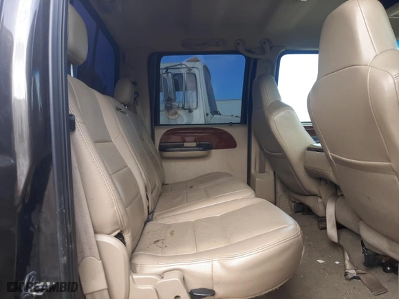 2005 Ford Super Duty F-350 DRW XL with VIN 1FTWW33P85EC90338, listed as a Copart auction lot 63077094 with 0 mi miles and Salvage Title. Bid and sale history available at carsss.com. Image 11.