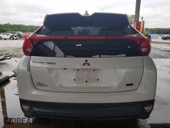 2020 Mitsubishi Eclipse Cross LE with VIN JA4AS4AA2LZ008205, listed as a Copart auction lot 72819694 with 74,690 mi miles and Salvage title. Bid and sale history available at DreamBid. Image 6.
