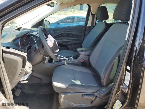 2017 Ford Escape S with VIN 1FMCU0F76HUE09397, listed as a Copart auction lot 49598525 with 135,899 mi miles and Salvage Title. Bid and sale history available at carsss.com. Image 7.