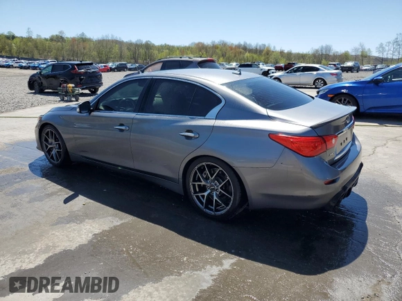 2017 Infiniti Q50 Premium z VIN JN1EV7AR2HM836235, wystawiony jako Copart lot #54678815 z przebiegiem 122 804 mil mil oraz Szkoda całkowita • Salvage title. Historia ofert i sprzedaży dostępna na DreamBid. Obrazek 2.