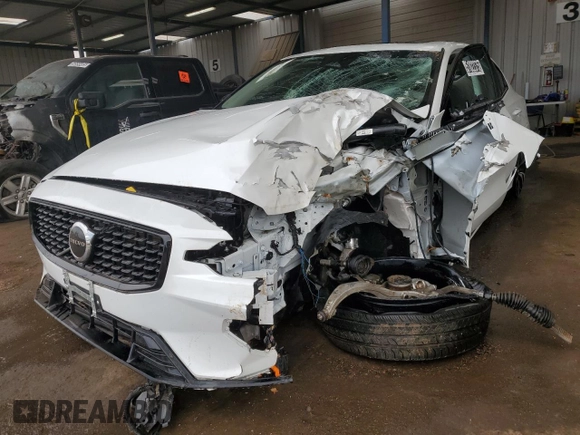 2025 Volvo S60 Core with VIN 7JRL12GJXSG364362, listed as a Copart auction lot 51022375 with Not Provided miles and Salvage Title. Bid and sale history available at carsss.com. Image 1.