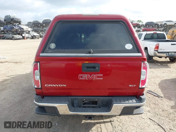 2016 GMC Canyon 2WD SLT with VIN 1GTG5DE32G1242691, listed as a IAAI auction lot 41548996 with 52,422 mi miles. Bid and sale history available at carsss.com. Image 16.