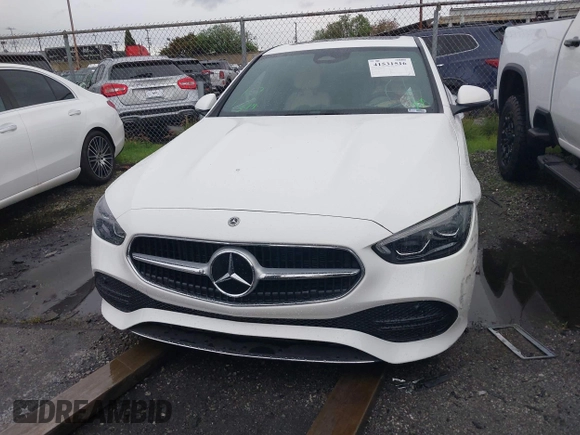 2025 Mercedes-Benz C 300 with VIN W1KAF4GB1SR243712, listed as a IAAI auction lot 41531516 with 4,506 mi miles and . Bid and sale history available at DreamBid. Image 13.