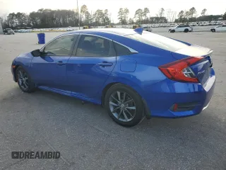 2019 Honda Civic Sedan EX with VIN JHMFC1F38KX004640, listed as a Copart auction lot 48325645 with 137,821 mi miles and Salvage Title. Bid and sale history available at carsss.com. Image 2.