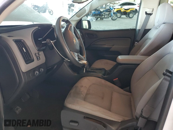 2021 Chevrolet Colorado 4WD Work Truck with VIN 1GCGTBENXM1181839, listed as a Copart auction lot 61096155 with 87,153 mi miles and Salvage title. Bid and sale history available at DreamBid. Image 7.