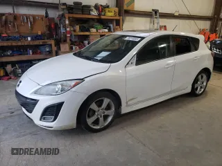 2010 Mazda 3 S Sport with VIN JM1BL1H56A1351402, listed as a Copart auction lot 46910135 with 207,441 mi miles and Salvage title. Bid and sale history available at DreamBid. Image 1.