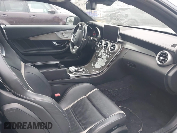 2017 Mercedes-Benz C 63 S AMG with VIN WDDWJ8HB9HF562666, listed as a IAAI auction lot 41895716 with 61,904 mi miles and . Bid and sale history available at carsss.com. Image 5.