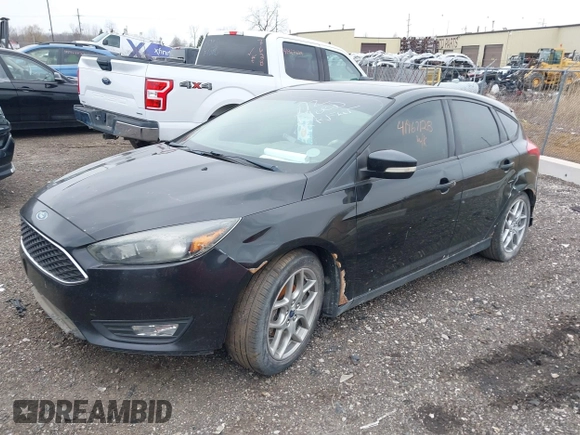2015 Ford Focus SE with VIN 1FADP3K24FL302773, listed as a IAAI auction lot 41967128 with 202,193 mi miles. Bid and sale history available at carsss.com. Image 2.