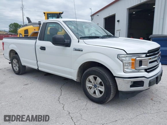 2019 Ford F-150 XL z VIN 1FTMF1C51KKC79270, wystawiony jako IAAI lot #42337543 z przebiegiem 146 916 mil mil oraz . Historia ofert i sprzedaży dostępna na DreamBid. Obrazek 1.