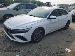 2024 Hyundai Elantra Limited с VIN KMHLP4DG3RU663507, выставлен на аукционе Copart как лот 60525275 с пробегом 9 754 миль миль и Списание • Salvage title. История ставок и продаж доступна на DreamBid. Изображение 1.