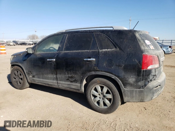 2012 Kia Sorento LX with VIN 5XYKTCA63CG195594, listed as a Copart auction lot 43026195 with Not Provided miles and Salvage Title. Bid and sale history available at DreamBid. Image 2.