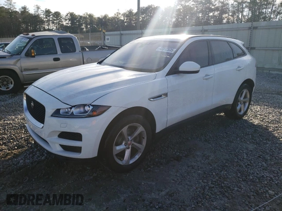 2017 Jaguar F-Pace 20d Premium with VIN SADCJ2BN2HA084928, listed as a Copart auction lot 42312535 with 105,047 mi miles and Clean Title. Bid and sale history available at DreamBid. Image 1.