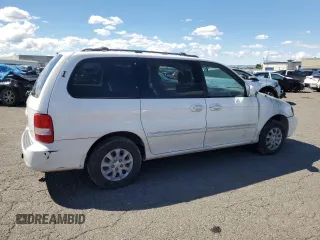 2004 Kia Sedona LX with VIN KNDUP131946538819, listed as a Copart auction lot 50098514 with 0 mi miles and Salvage Title. Bid and sale history available at carsss.com. Image 3.