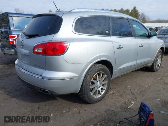 2014 Buick Enclave Leather with VIN 5GAKVBKD9EJ361204, listed as a IAAI auction lot 41795752 with 92,834 mi miles and . Bid and sale history available at DreamBid. Image 4.