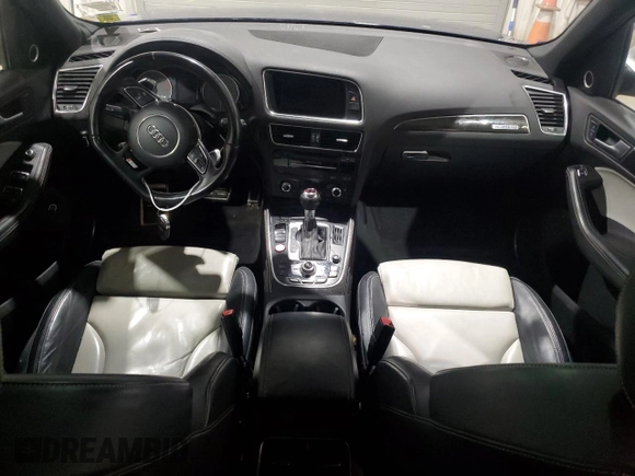 2014 Audi SQ5 Premium Plus with VIN WA1CGAFP8EA129800, listed as a Copart auction lot 74853533 with 102,104 mi miles and Salvage Title. Bid and sale history available at carsss.com. Image 8.