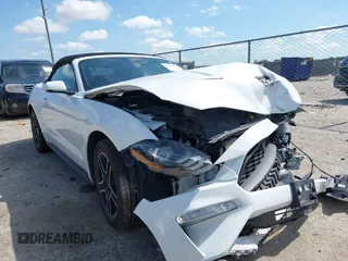 2018 Ford Mustang EcoBoost Premium with VIN 1FATP8UH3J5166286, listed as a IAAI auction lot 42390424 with 92,077 mi miles and . Bid and sale history available at DreamBid. Image 1.