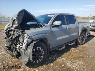 2022 Nissan Frontier PRO-X with VIN 1N6ED1EJ8NN609619, listed as a Copart auction lot 86608994 with 76,078 mi miles and Salvage Title. Bid and sale history available at carsss.com. Image 1.
