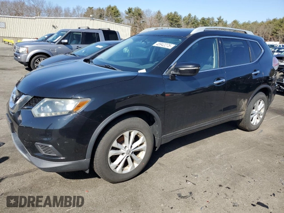 2014 Nissan Rogue SL with VIN 5N1AT2MV6EC795814, listed as a Copart auction lot 48942275 with 152,459 mi miles and Salvage Title. Bid and sale history available at carsss.com. Image 1.