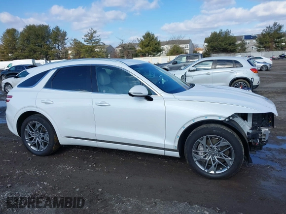 2023 Genesis GV70 2.5T with VIN KMUMADTB9PU116204, listed as a IAAI auction lot 41538174 with 19,950 mi miles. Bid and sale history available at carsss.com. Image 13.