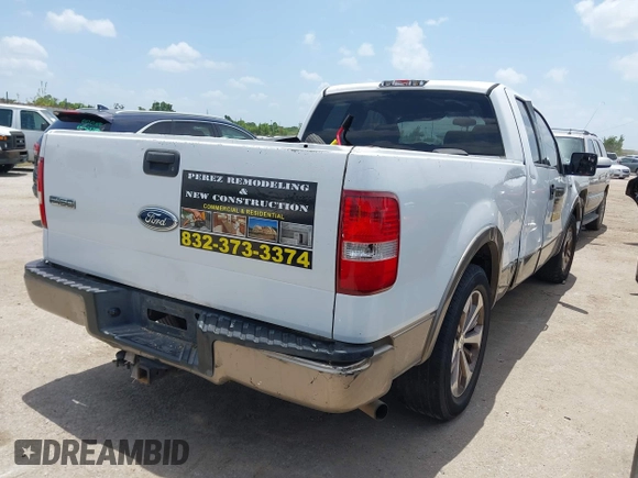 2004 Ford F-150 XL with VIN 1FTPX12534NC71054, listed as a IAAI auction lot 42534108 with Not provided miles and . Bid and sale history available at DreamBid. Image 4.