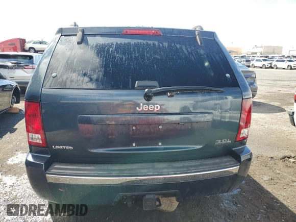 2007 Jeep Grand Cherokee with VIN 1J8HS58M77C660037, listed as a Copart auction lot 47650845 with 71,020 mi miles and Salvage title. Bid and sale history available at DreamBid. Image 6.