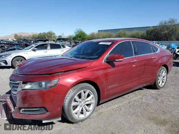 2018 Chevrolet Impala LT z VIN 2G1105S35J9138061, wystawiony jako Copart lot #57300635 z przebiegiem 133 601 mil mil oraz Szkoda całkowita • Salvage title. Historia ofert i sprzedaży dostępna na DreamBid. Obrazek 1.