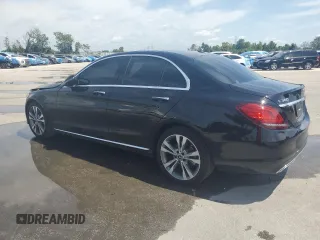 2019 Mercedes-Benz C 300 with VIN 55SWF8DBXKU296537, listed as a Copart auction lot 58489665 with 51,341 mi miles and Salvage title. Bid and sale history available at DreamBid. Image 2.