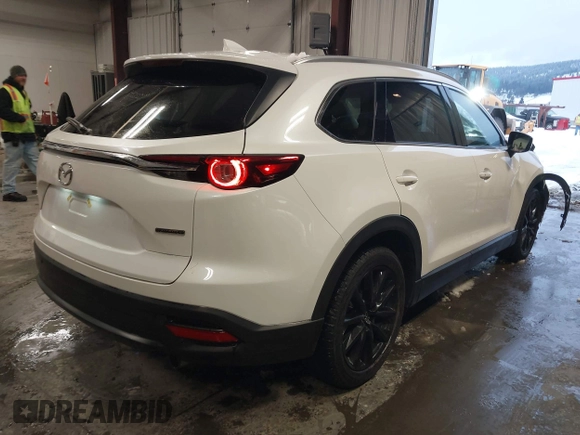 2022 Mazda CX-9 Touring Plus with VIN JM3TCBAY9N0624088, listed as a IAAI auction lot 41591747 with 40,668 mi miles. Bid and sale history available at carsss.com. Image 4.