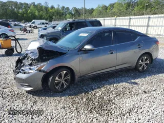 2021 Nissan Sentra SV z VIN 3N1AB8CV3MY290432, wystawiony jako Copart lot #52353225 z przebiegiem 63 983 mil mil oraz Szkoda całkowita • Salvage title. Historia ofert i sprzedaży dostępna na DreamBid. Obrazek 1.