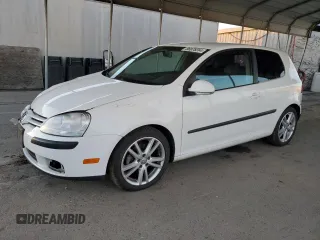 2008 Volkswagen Rabbit S with VIN WVWBB71K68W135990, listed as a Copart auction lot 86978264 with 183,766 mi miles and Salvage Title. Bid and sale history available at carsss.com. Image 1.