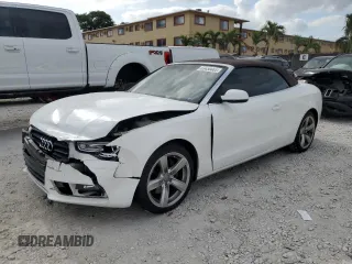 2015 Audi A5 Premium z VIN WAUCFAFH8FN006555, wystawiony jako Copart lot #53450685 z przebiegiem 85 329 mil mil oraz Szkoda całkowita • Salvage title. Historia ofert i sprzedaży dostępna na DreamBid. Obrazek 1.