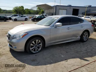 2012 Infiniti M37 with VIN JN1BY1AR3CM396736, listed as a Copart auction lot 60835404 with 197,714 mi miles and Clean Title. Bid and sale history available at carsss.com. Image 1.